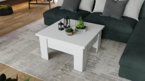 Стол журнальный тип 10 Белый Ясень в Ишиме - ishim.mebel-tymen.ru | фото