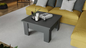 Стол журнальный тип 10 Графит Серый в Ишиме - ishim.mebel-tymen.ru | фото