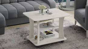Стол журнальный Тип 8 Дуб крафт белый в Ишиме - ishim.mebel-tymen.ru | фото