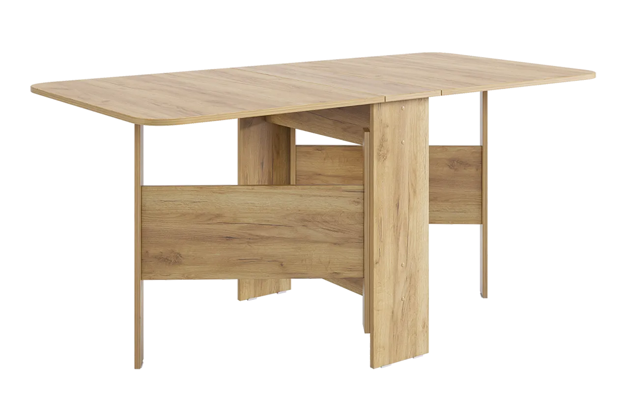 Стол-книжка раскладной Мечта 2 (дуб крафт золотой/дуб крафт золотой) в Ишиме - ishim.mebel-tymen.ru | фото