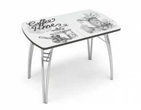 Стол обеденный COFFEE TIME (подстолье паук компакт) в Ишиме - ishim.mebel-tymen.ru | фото