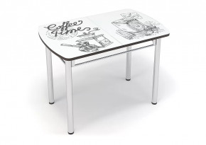 Стол обеденный COFFEE TIME (подстолье прямое) в Ишиме - ishim.mebel-tymen.ru | фото