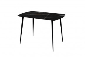Стол обеденный Прайм Лайт, Черный тунис/черный в Ишиме - ishim.mebel-tymen.ru | фото