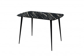 Стол обеденный Прайм Лайт, Луанда/черный в Ишиме - ishim.mebel-tymen.ru | фото