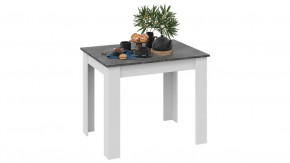 Стол обеденный «Промо» тип 1 Белый/Ателье темный в Ишиме - ishim.mebel-tymen.ru | фото