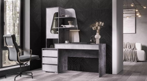 Стол Пифагор Цемент светлый / темный в Ишиме - ishim.mebel-tymen.ru | фото