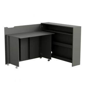 Стол письменный Графит Luis НК-мебель в Ишиме - ishim.mebel-tymen.ru | фото