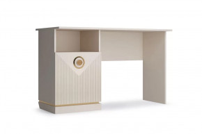 Стол письменный "Капри" Сатин/Сатин в Ишиме - ishim.mebel-tymen.ru | фото