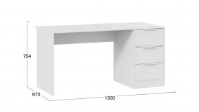 Стол письменный «Марли» Тип 2 Белый в Ишиме - ishim.mebel-tymen.ru | фото