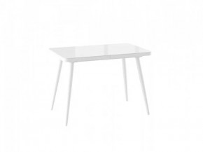 Стол раздвижной Borg radial-110, белый/белый в Ишиме - ishim.mebel-tymen.ru | фото