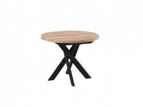 Стол раздвижной RONALDO-100, дуб каньон/черный в Ишиме - ishim.mebel-tymen.ru | фото