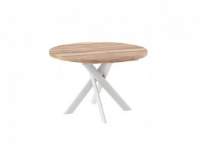 Стол раздвижной RONALDO-120, дуб каньон/белый в Ишиме - ishim.mebel-tymen.ru | фото