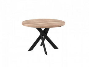 Стол раздвижной RONALDO-120, дуб каньон/черный в Ишиме - ishim.mebel-tymen.ru | фото