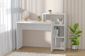 Стол с полкой, 1253 мм, белый Диал в Ишиме - ishim.mebel-tymen.ru | фото