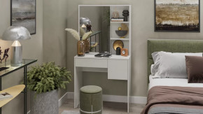 Стол туалетный «Вайт» Белый Ясень в Ишиме - ishim.mebel-tymen.ru | фото