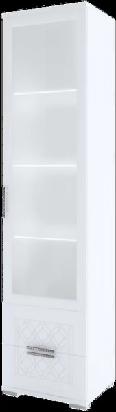 Тиффани гостиная М07 Пенал-витрина в Ишиме - ishim.mebel-tymen.ru | фото