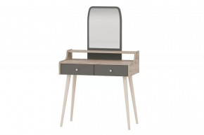 Трюмо 4-25916 (ш800*г448*в1330мм), ЛДСП Графит/Дуб крафт серый в Ишиме - ishim.mebel-tymen.ru | фото