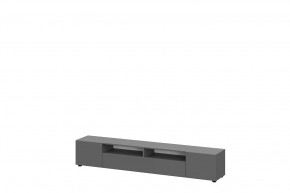 Тумба для телевидеоаппаратуры графит серый Денвер в Ишиме - ishim.mebel-tymen.ru | фото