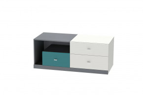 Тумба Клео Т-1, 1200 мм, графит, миндаль, океан Диал в Ишиме - ishim.mebel-tymen.ru | фото