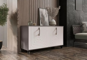 Тумба Квадро М-5, софт серый/софт вайт в Ишиме - ishim.mebel-tymen.ru | фото