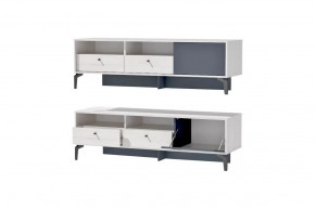 Тумба Лион Т-1 Ясень анкор светлый/Графит Диал в Ишиме - ishim.mebel-tymen.ru | фото