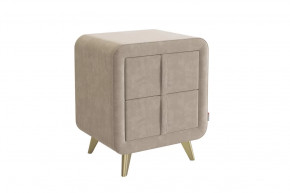 Тумба прикроватная Софи 2 капучино (велюр) в Ишиме - ishim.mebel-tymen.ru | фото