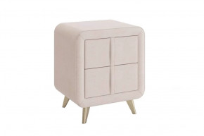Тумба прикроватная Софи 2 крем (велюр) в Ишиме - ishim.mebel-tymen.ru | фото