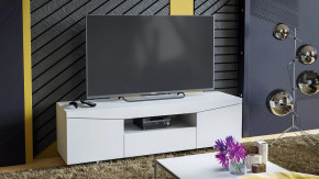 Тумба ТВ тип 1 Белый Ясень в Ишиме - ishim.mebel-tymen.ru | фото