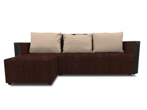 Угловой диван Алиса 3 Savana Chocolate-Savana Camel кат. 1 в Ишиме - ishim.mebel-tymen.ru | фото