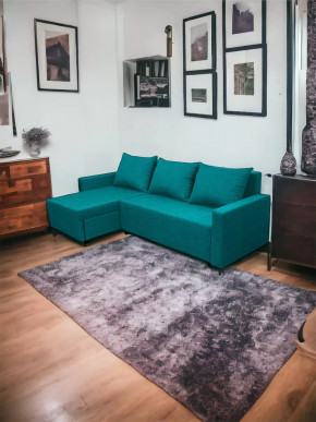 Угловой диван Шерри Савана Лагун в Ишиме - ishim.mebel-tymen.ru | фото