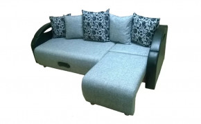 Угловой диван трансформер Юпитер Аслан серый в Ишиме - ishim.mebel-tymen.ru | фото