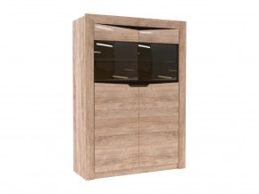 Витрина малая Версаль-5 Секция-11 Дуб баррик в Ишиме - ishim.mebel-tymen.ru | фото