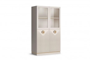 Витрина низкая "Капри" Сатин/Сатин в Ишиме - ishim.mebel-tymen.ru | фото